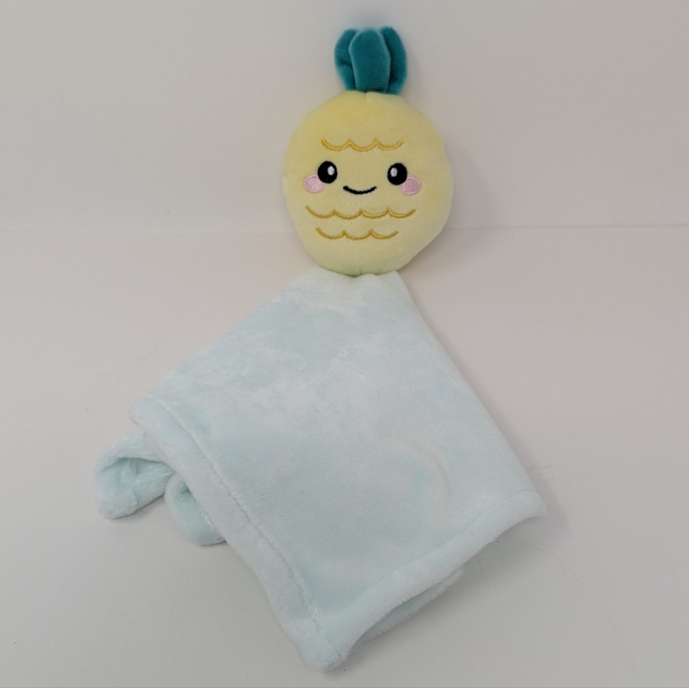George Pineapple Lovey Baby Security Blanket